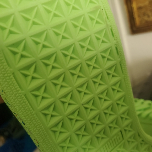 Puma Sprite Lime suedes. - Picture 5 of 6